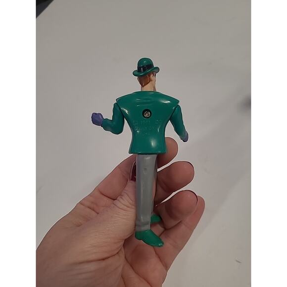 Action Figure Lot (3) Iron Spider Batman Ridler McDonalds 90's 4" - Picture 7 of 13